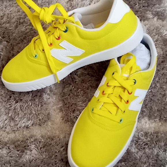 New Balance Shoes - New balance yellow canvas